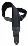 Levys PM48NP3 3 Inch Neoprene Padded Guitar Strap with Leather Ends Front View